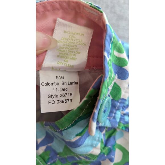 LILLY PULITZER Women Shorts Size 0‎ Callahan Grape Print Preppy Resort Cruise - Picture 6 of 10